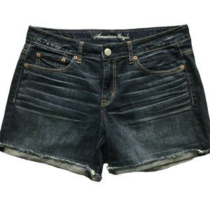 American Eagle Outfitters Dark Blue Jean Shorts